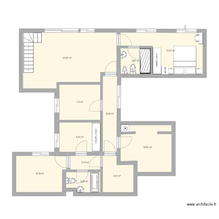 Independancia. Plan de 0 pièce et 0 m2