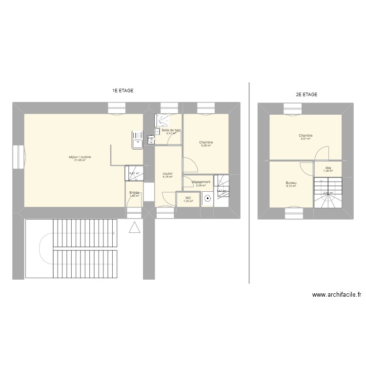 JURDIC. Plan de 0 pièce et 0 m2