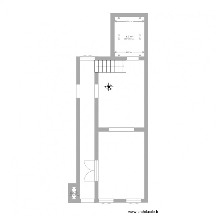 RDC Habitation. Plan de 0 pièce et 0 m2