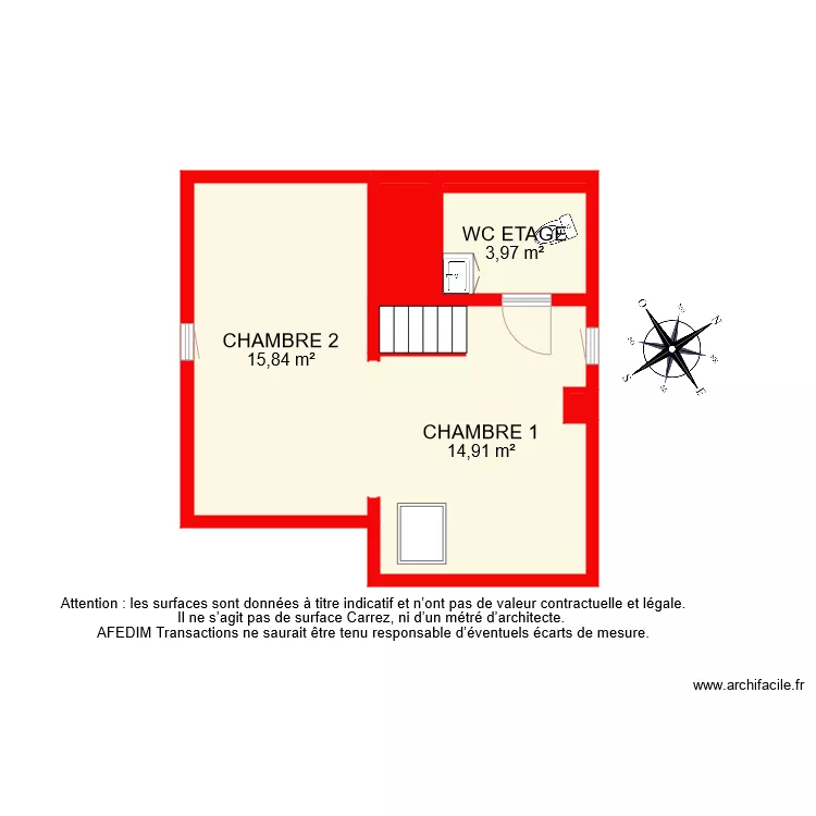 BI 8287 ETAGE PASCAL. Plan de 