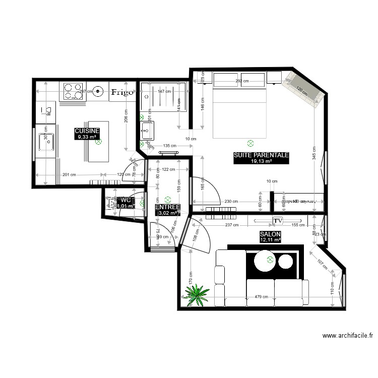 PL CH 1. Plan de 0 pièce et 0 m2