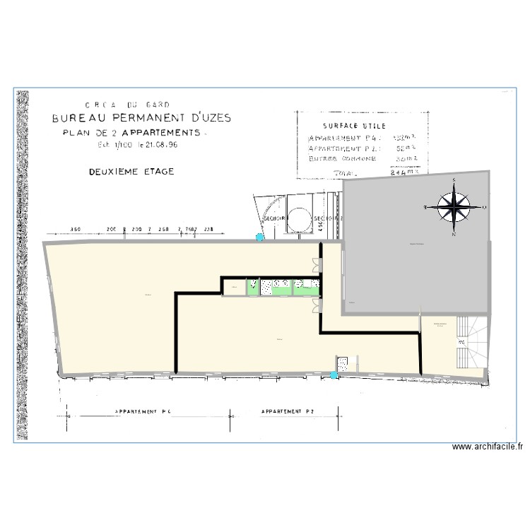 Appart CANiveau100. Plan de 0 pièce et 0 m2