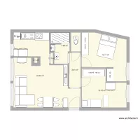 Appart Vanves modif salle de bain