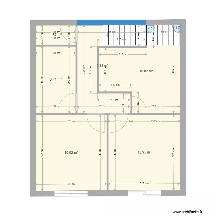ETAGE COMPLET. Plan de 