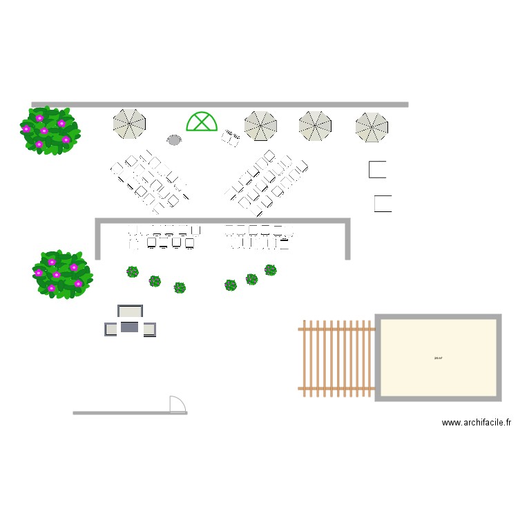 cérémonie. Plan de 0 pièce et 0 m2