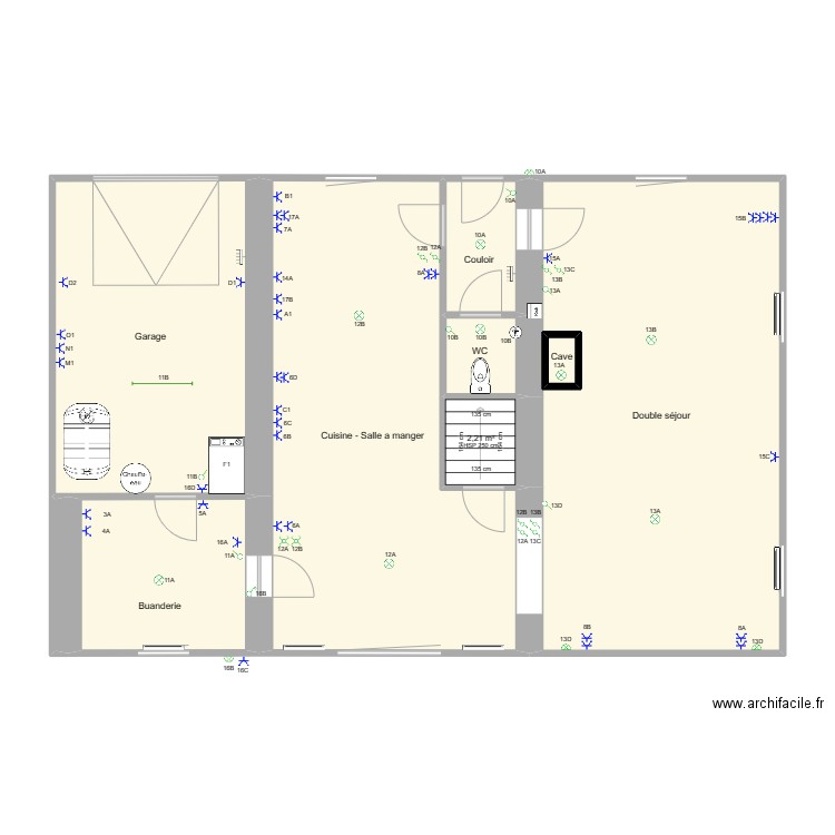 PLAN COLEGUE PAPA. Plan de 0 pièce et 0 m2