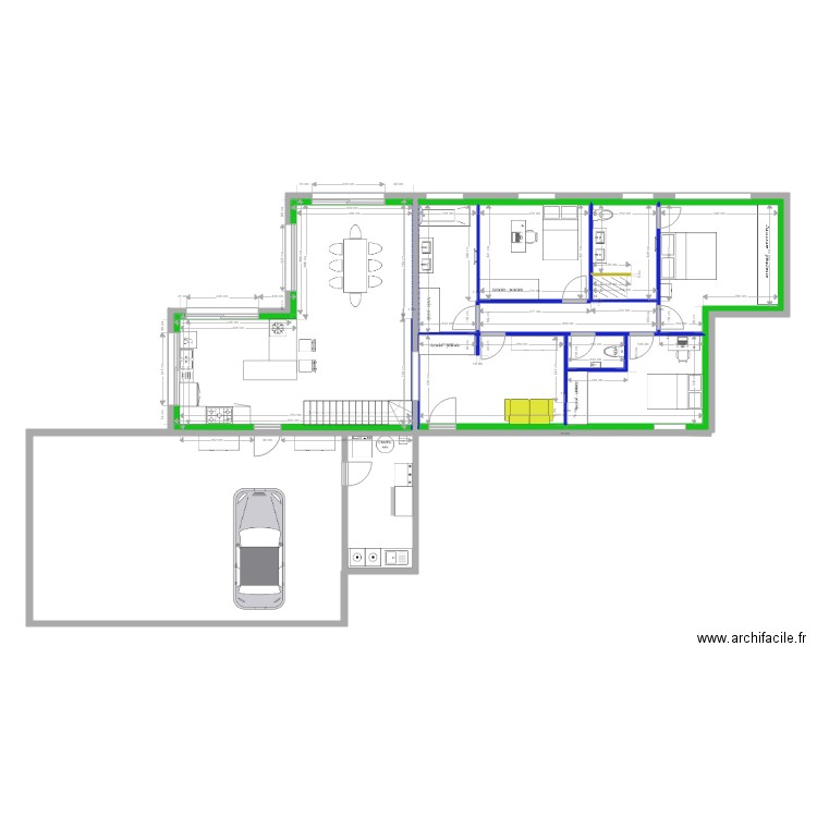 Vaunavey variante 2. Plan de 0 pièce et 0 m2