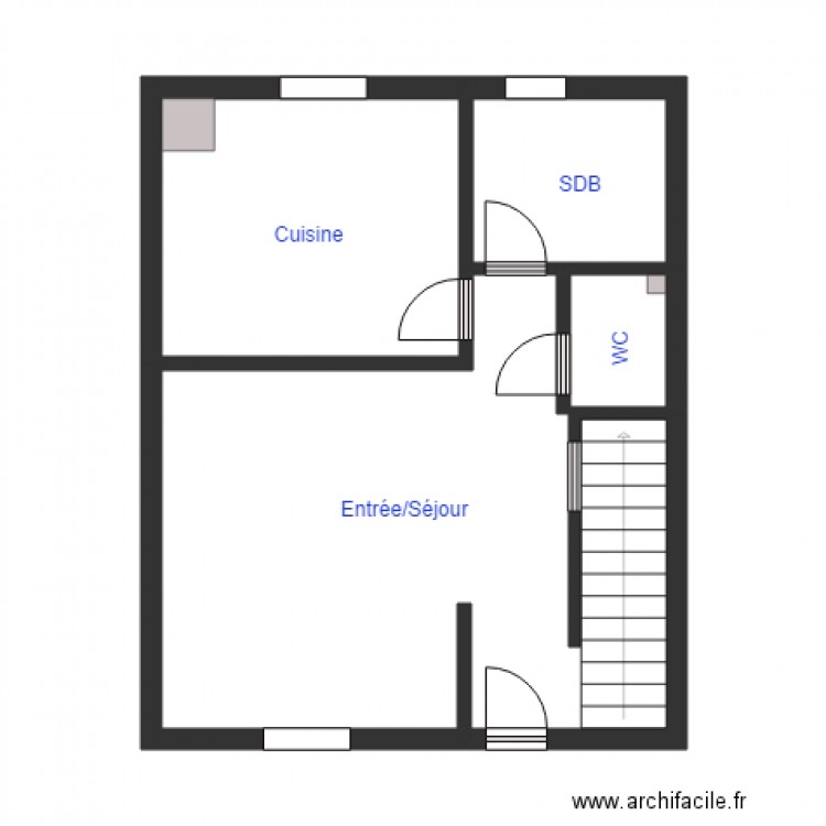 SPION 1ETG. Plan de 0 pièce et 0 m2