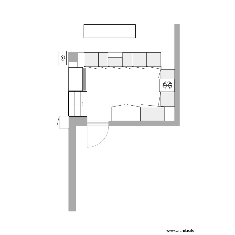 Entrée . Plan de 0 pièce et 0 m2