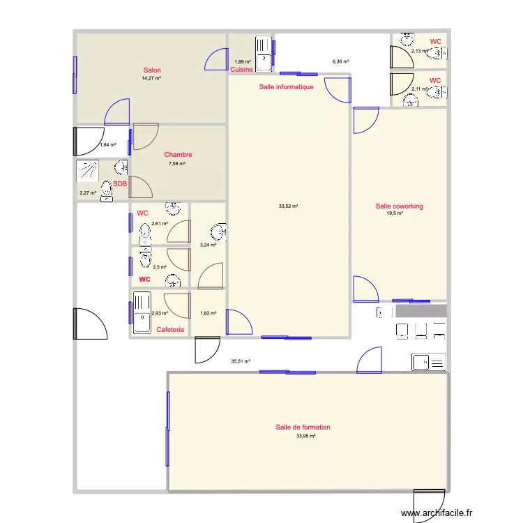 Plan Techs Hub Songon. Plan de 