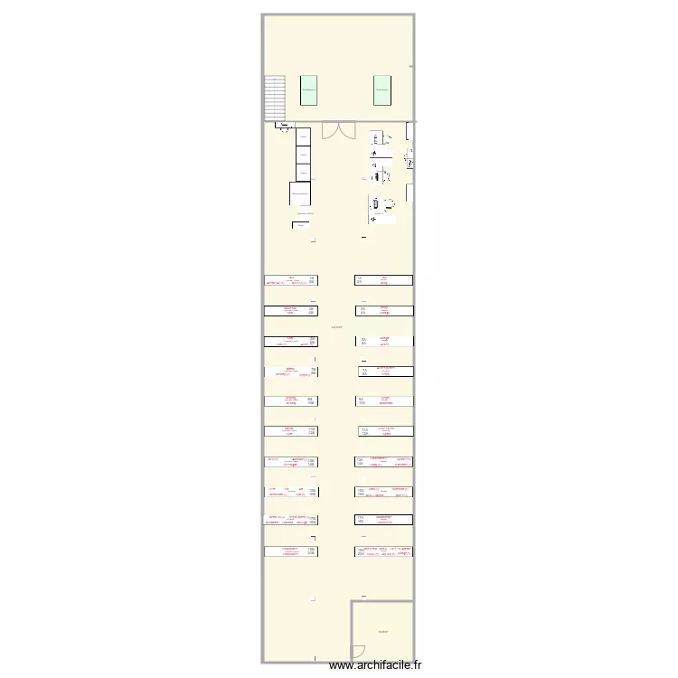 Local Neuville. Plan de Local Neuville. Plan de