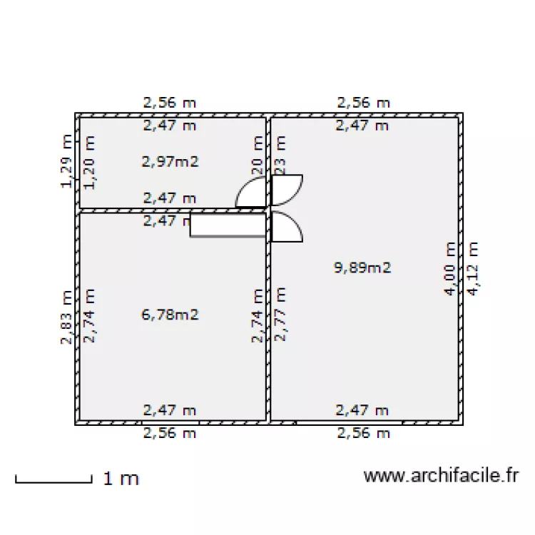 CHALET ARCHE. Plan de 