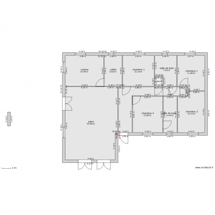 plan mikit 6. Plan de 0 pièce et 0 m2