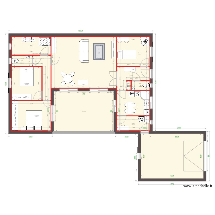 huguet. Plan de 0 pièce et 0 m2