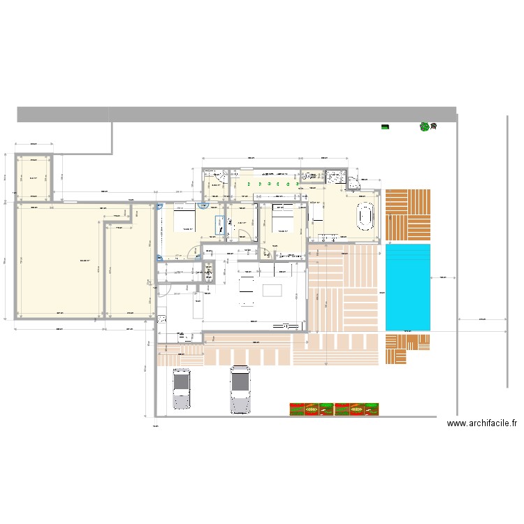 PLAN 1303. Plan de 0 pièce et 0 m2