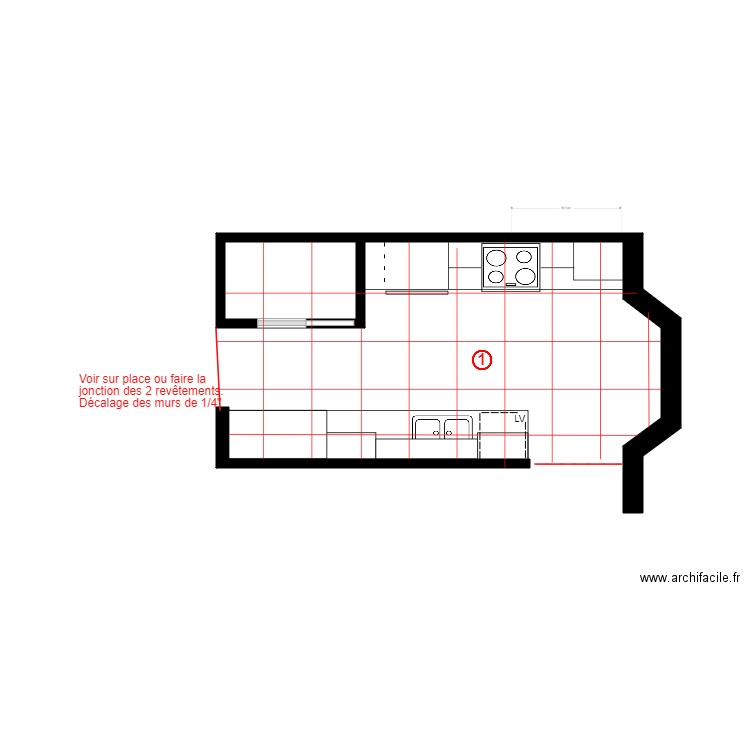 Paquette pose. Plan de 0 pièce et 0 m2