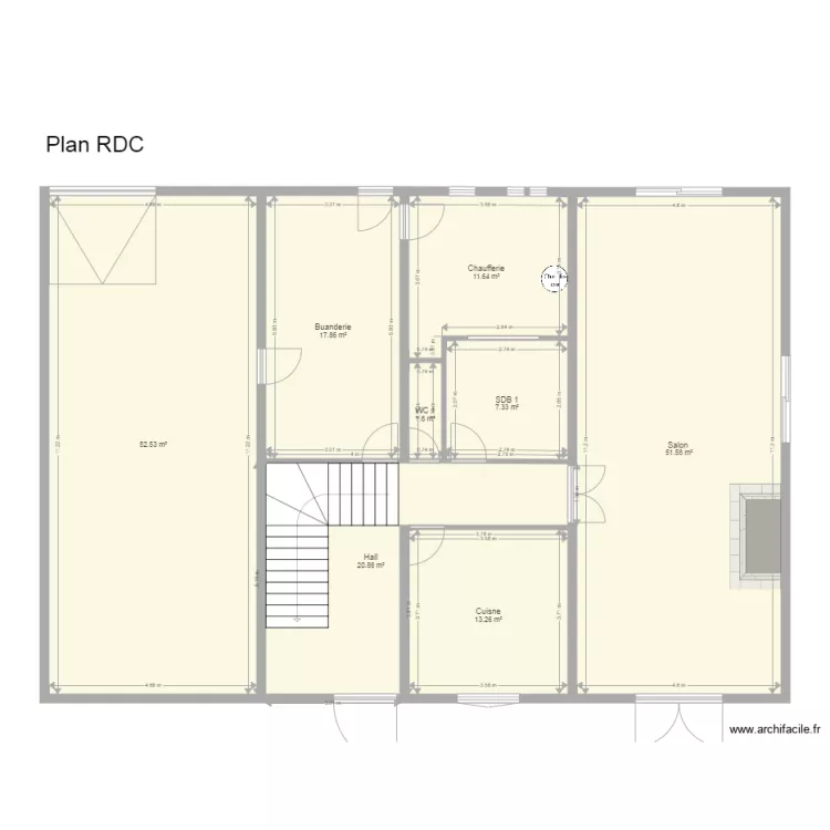 verbiesles RDC. Plan de verbiesles RDC. Plan de