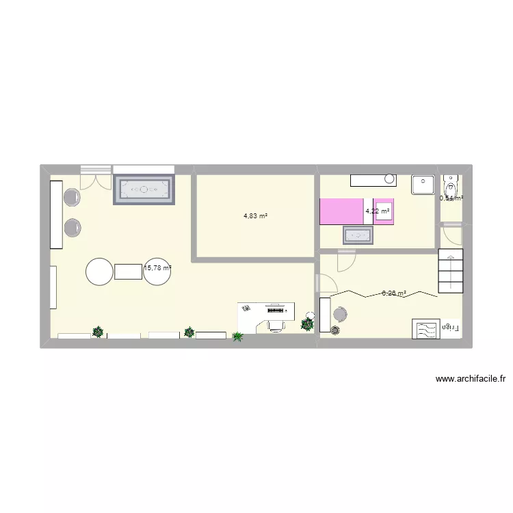 G2M Cosm&eacute;tique. Plan de 