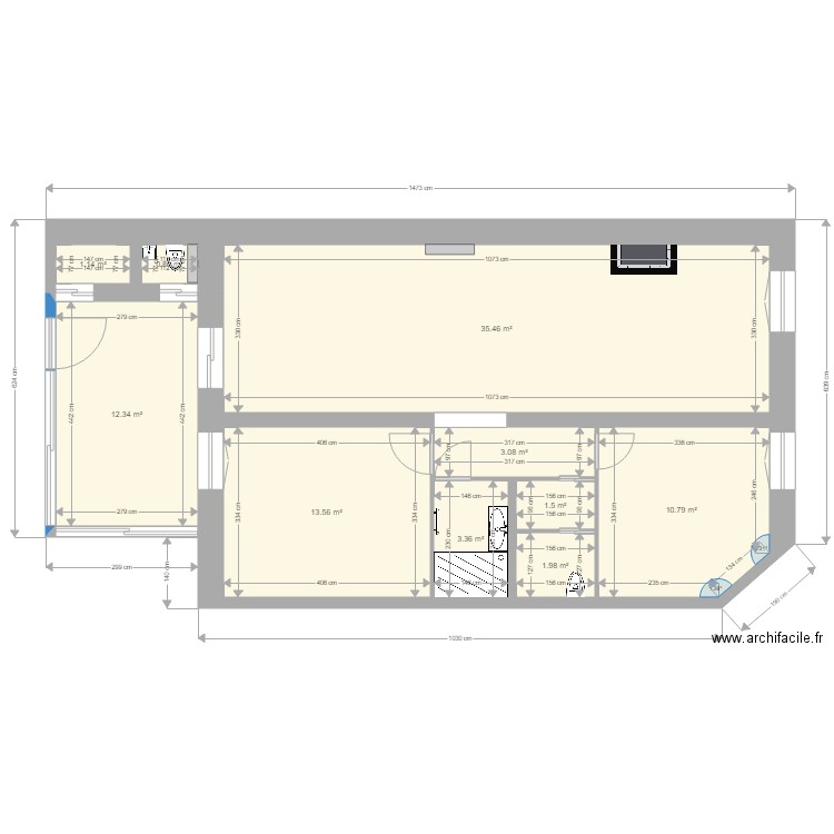 prost actuel. Plan de 0 pièce et 0 m2