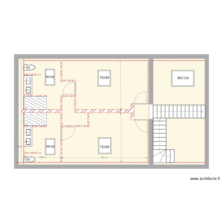 BRULE. Plan de 0 pièce et 0 m2