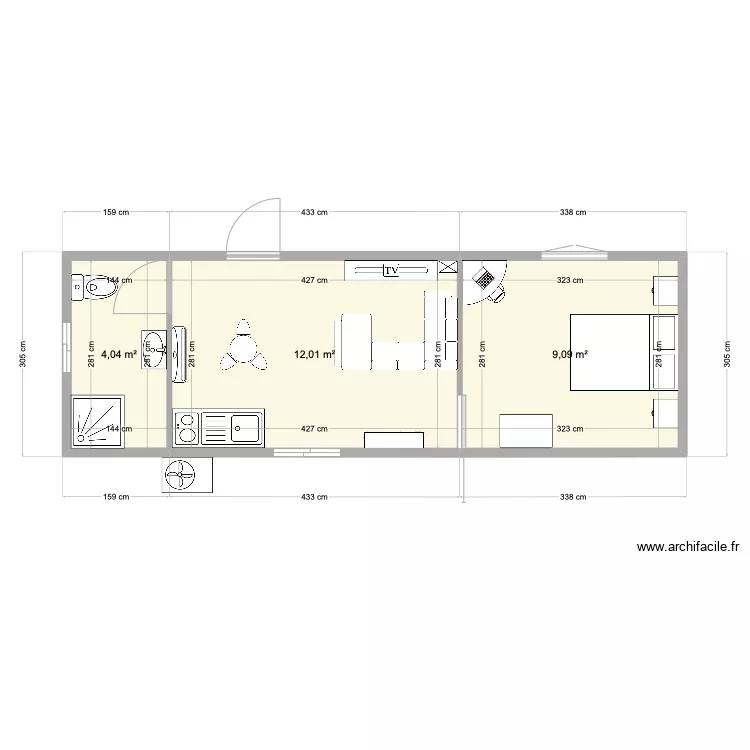 MY TINY HOUSE PROJET PRO. Plan de 