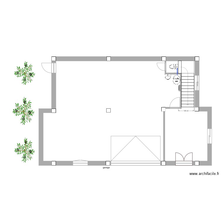  RDC 1. Plan de 0 pièce et 0 m2