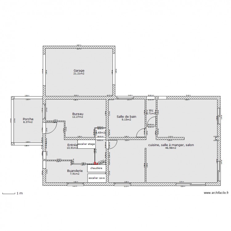 aiguillon bas01. Plan de 0 pièce et 0 m2