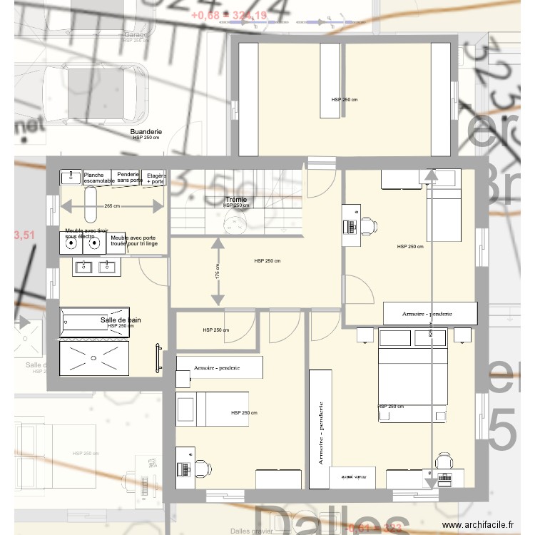 cotations nid. Plan de 0 pièce et 0 m2