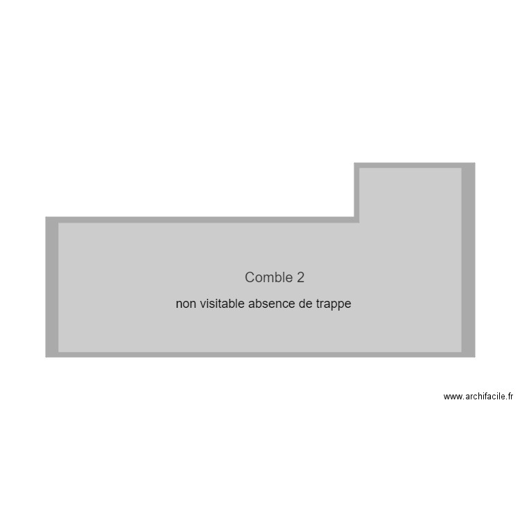 courceboeufs combles. Plan de 0 pièce et 0 m2