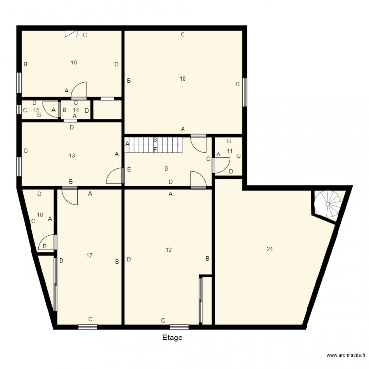 174492 GERARD Plomb. Plan de 0 pièce et 0 m2