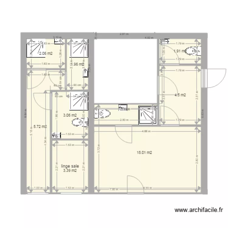 vestiaire. Plan de vestiaire. Plan de
