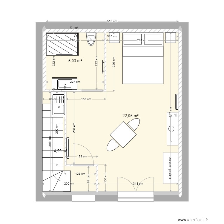grange 3 b rdc. Plan de 0 pièce et 0 m2