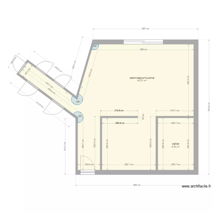 edelaide meilhan. Plan de 
