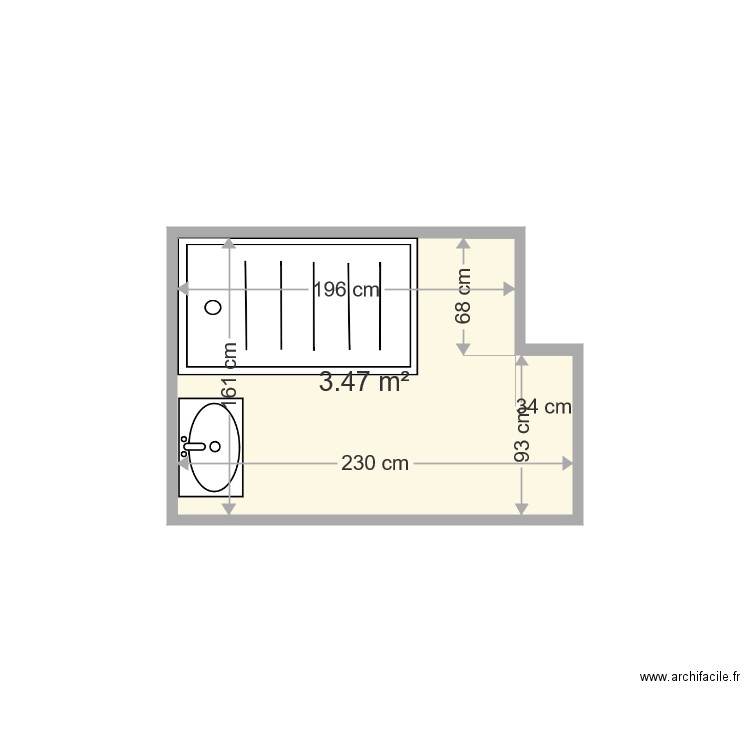 CARPENTIER LEONELLE . Plan de 0 pièce et 0 m2