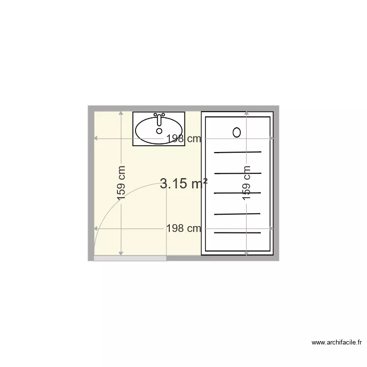 BOTTIAUX GILBERT . Plan de 