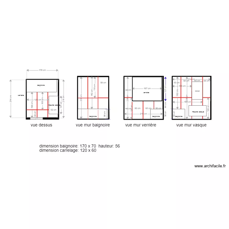 sdb bourhis plan elec. Plan de sdb bourhis plan elec. Plan de