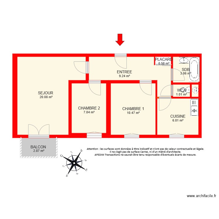 BI 6328. Plan de 0 pièce et 0 m2