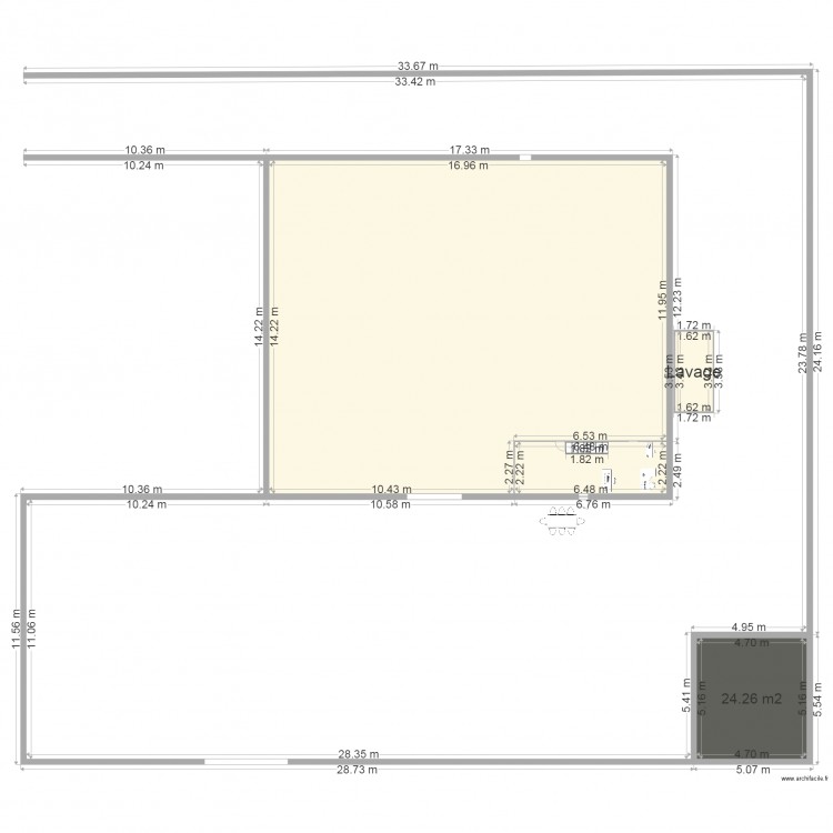 RIWAL BORDEAUX Vide. Plan de 0 pièce et 0 m2