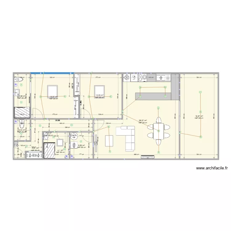 appartement2. Plan de 