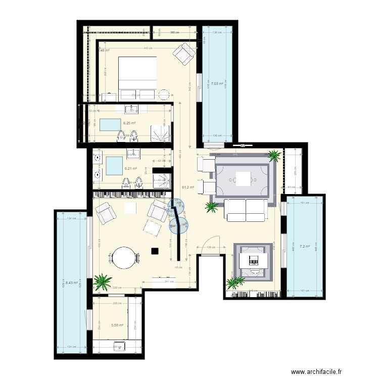 progetto 51. Plan de 0 pièce et 0 m2