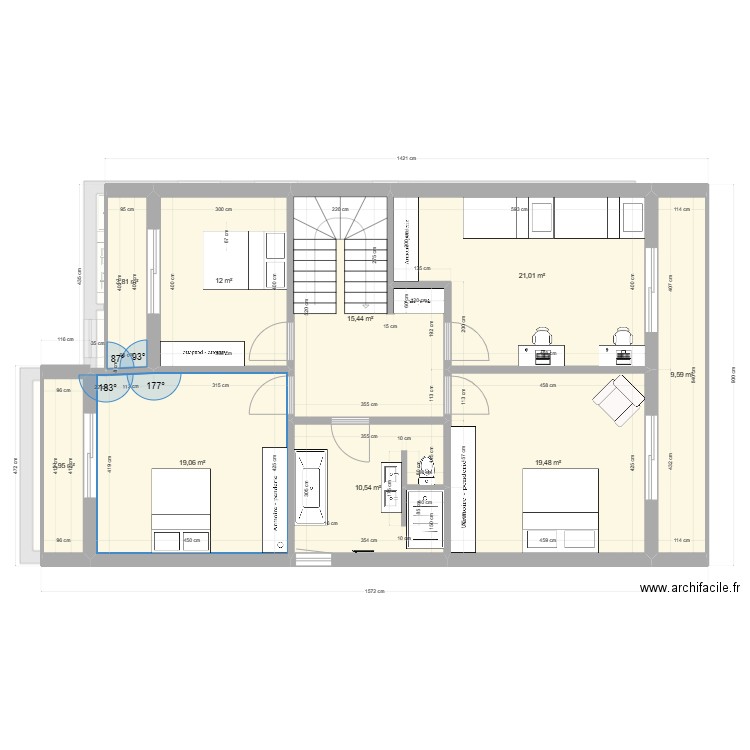 plano test reduzir area . Plan de 0 pièce et 0 m2