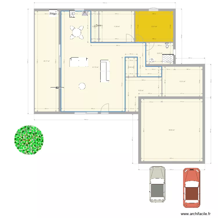 bastide maison2. Plan de 