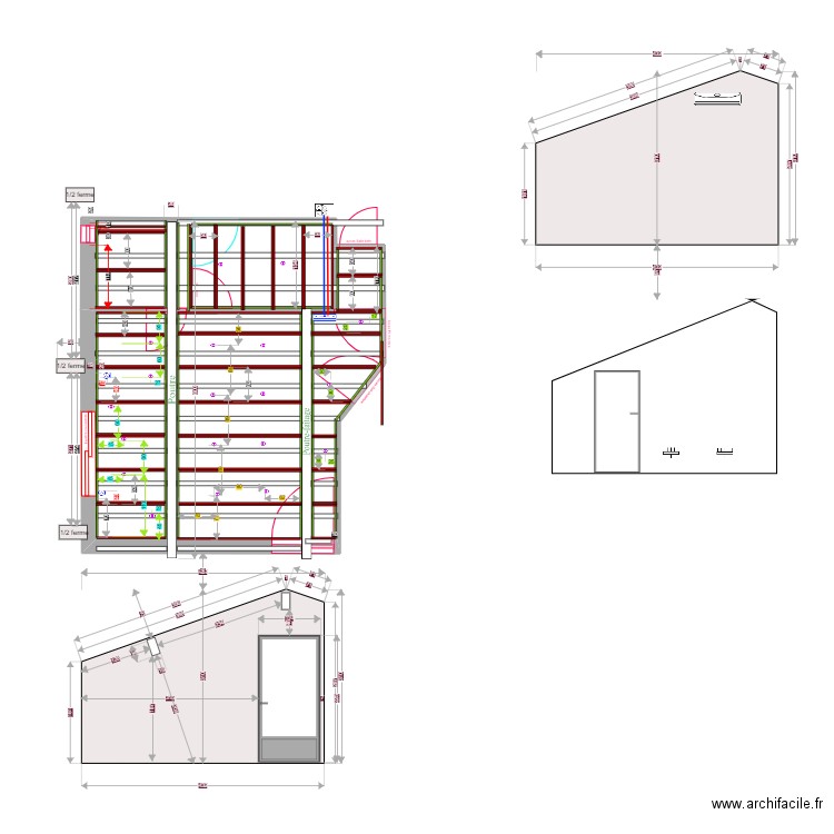 Séjour spot cuisine. Plan de 0 pièce et 0 m2