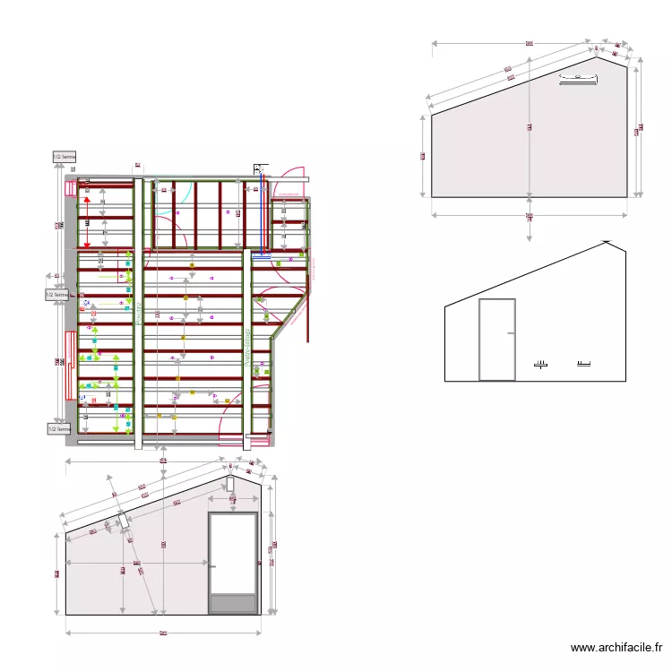 S&eacute;jour spot cuisine. Plan de 