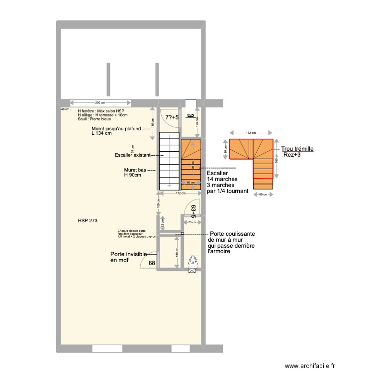 Construction Banning 21 Rez 2 (2). Plan de 0 pièce et 0 m2