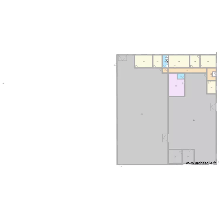 batiment. Plan de batiment. Plan de