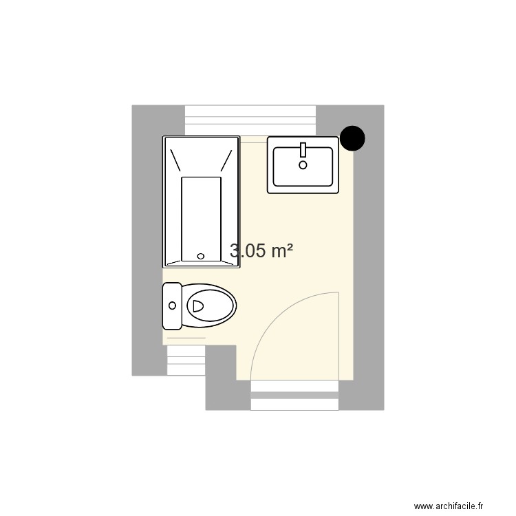 SDB2. Plan de 0 pièce et 0 m2