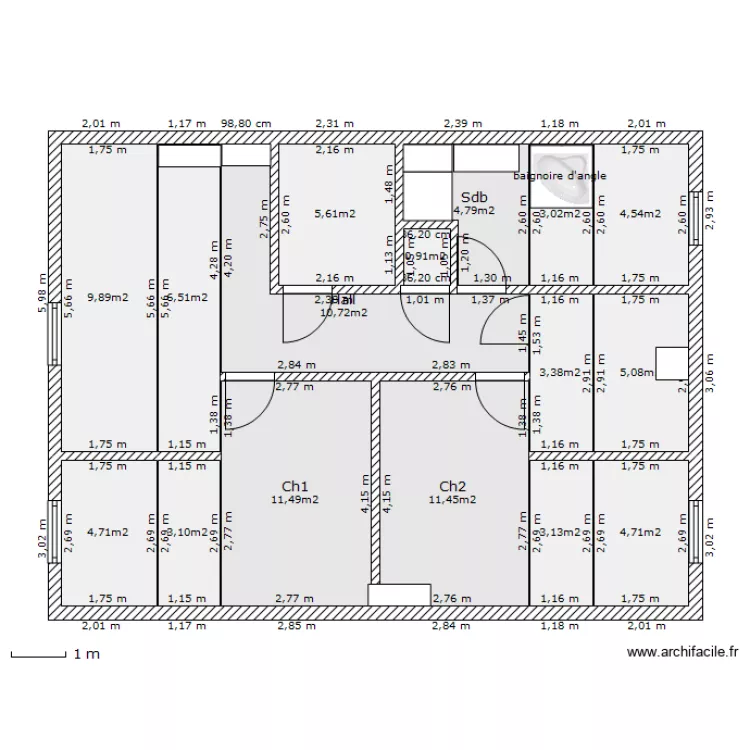 Combles 5. Plan de Combles 5. Plan de