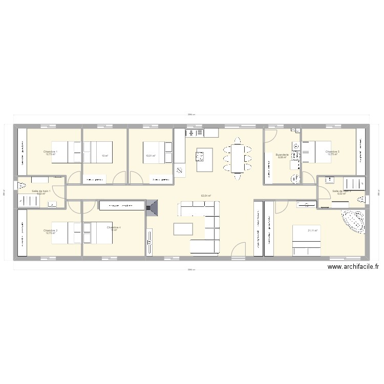 Projet chalet 2. Plan de 0 pièce et 0 m2