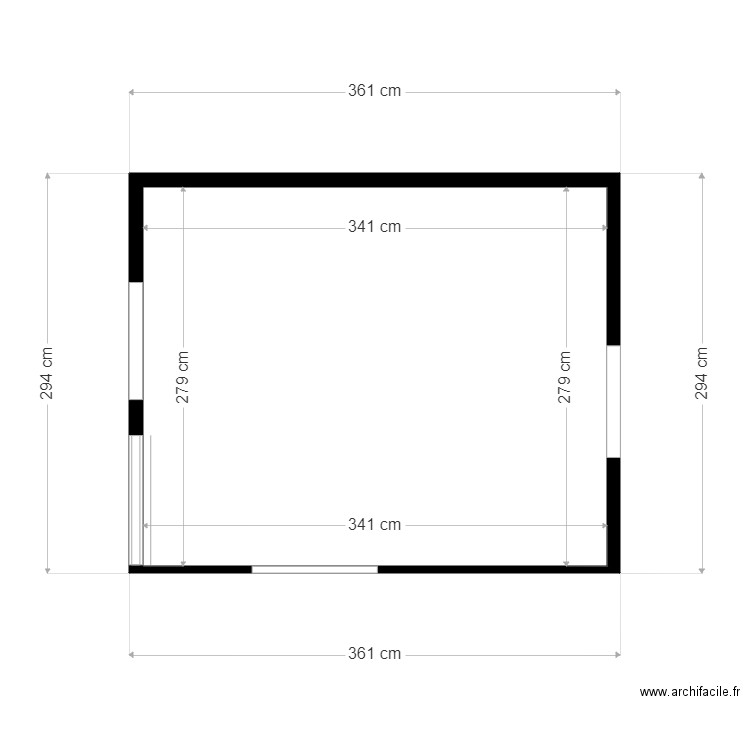 Cuisine aménagée. Plan de 0 pièce et 0 m2